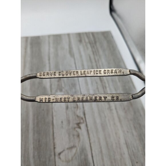 Creamery Clover Leaf Stainless Steel Cake Pie Spatula Server Bottle Opener - Picture 7 of 9